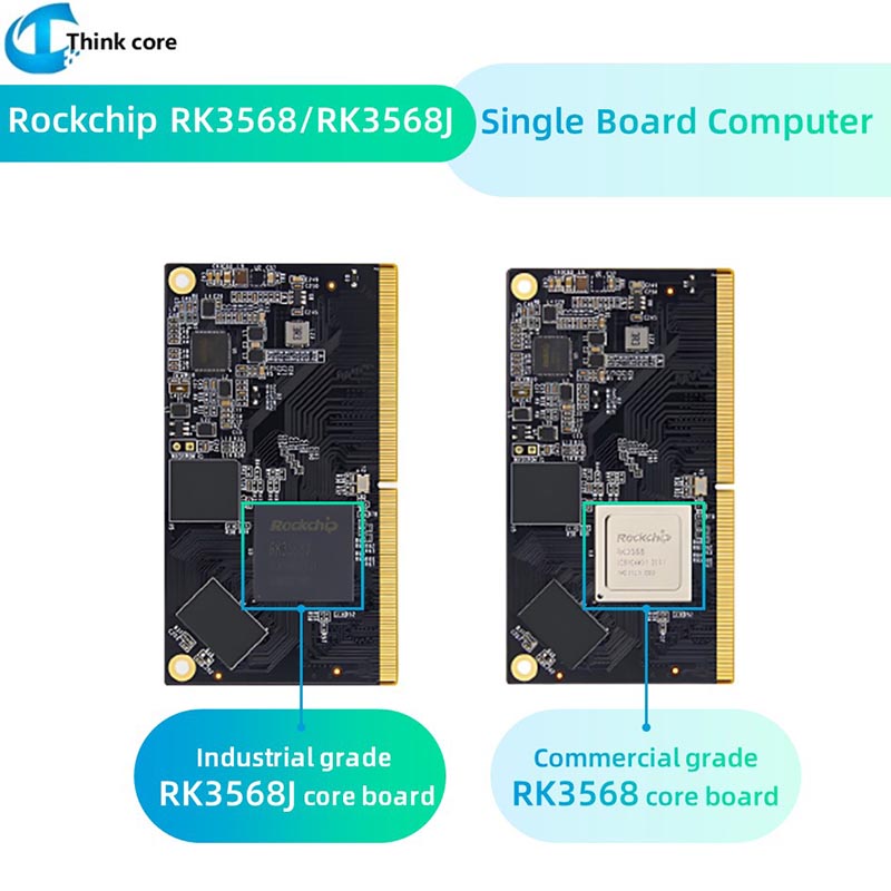 Papan SOM Jari Emas RK3568J RK3568